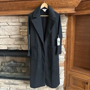 Vuori Women's Restore Trench Coat Black Size Small NEW